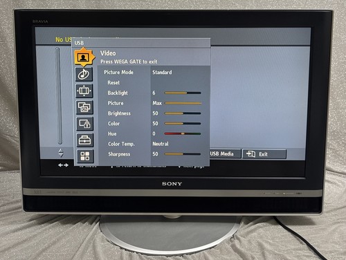 Vtg sony bravia - 32”, lcd